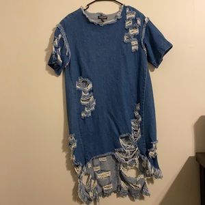 Fashion Nova Denim Dress